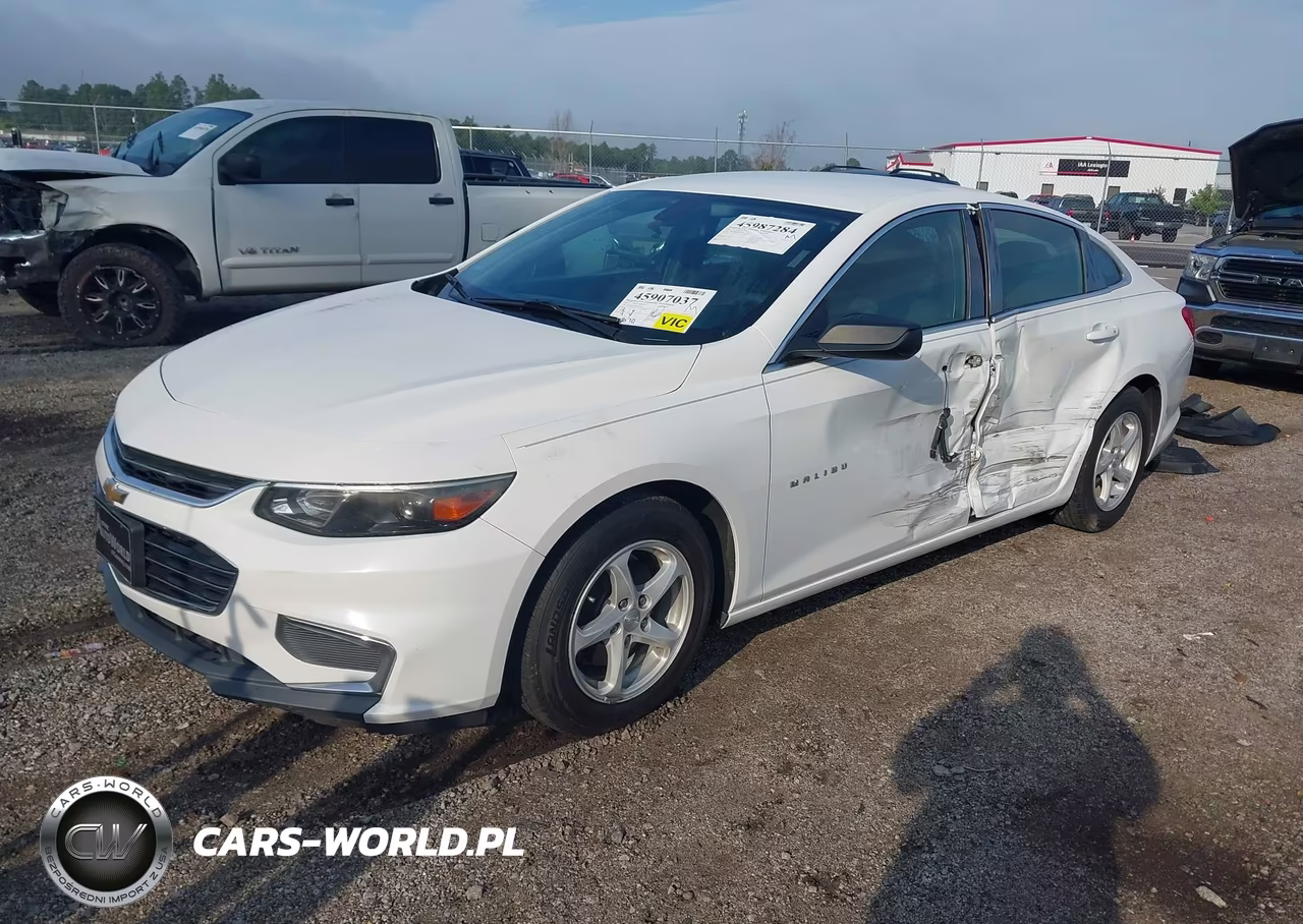 2017 Chevrolet Malibu Ls VIN:1G1ZB5ST7HF193013 - 2