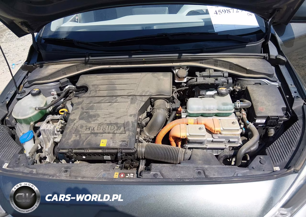 2020 Hyundai Ioniq Hybrid Blue VIN:KMHC65LC0LU217667 - 10