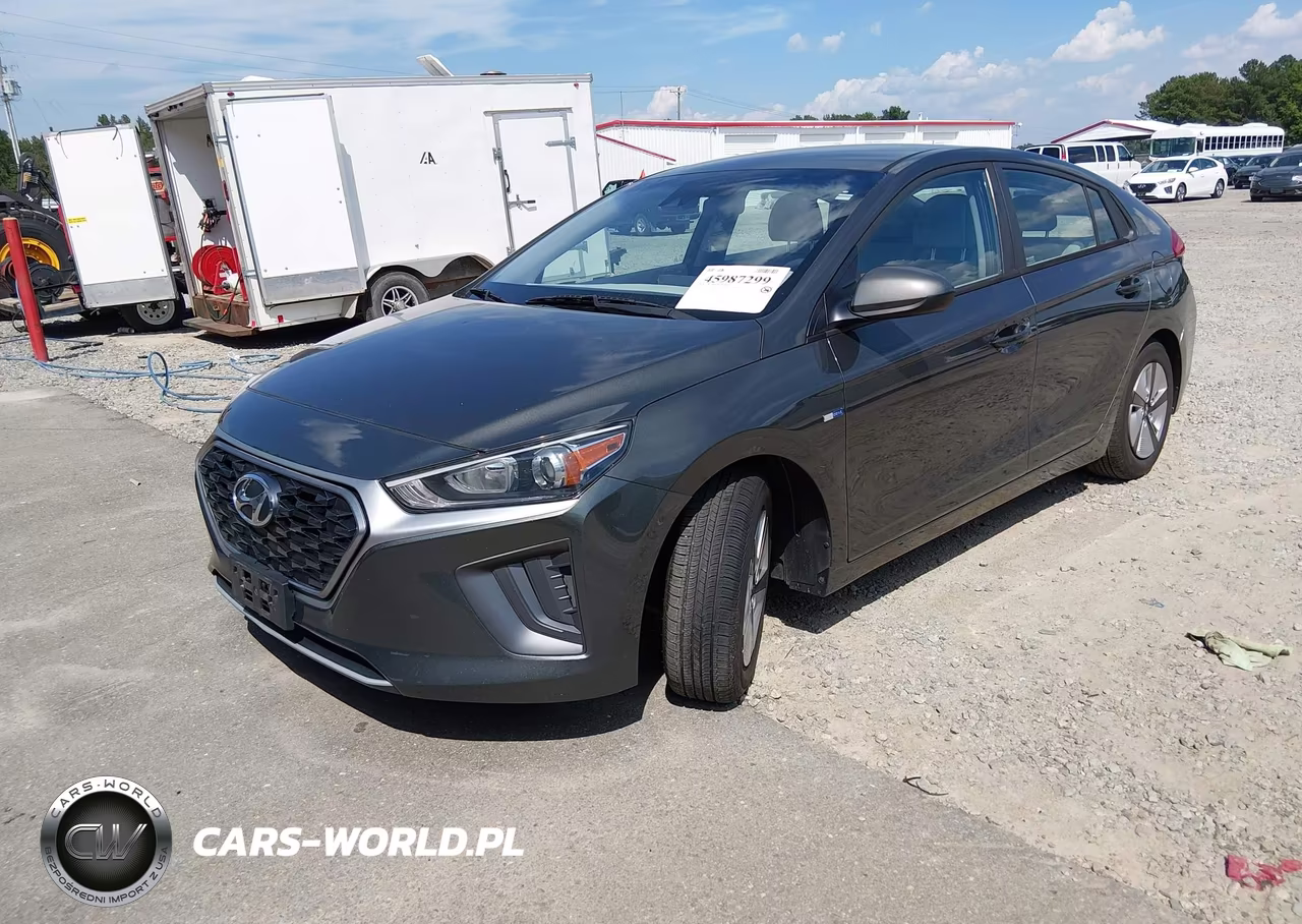 2020 Hyundai Ioniq Hybrid Blue VIN:KMHC65LC0LU217667 - 2