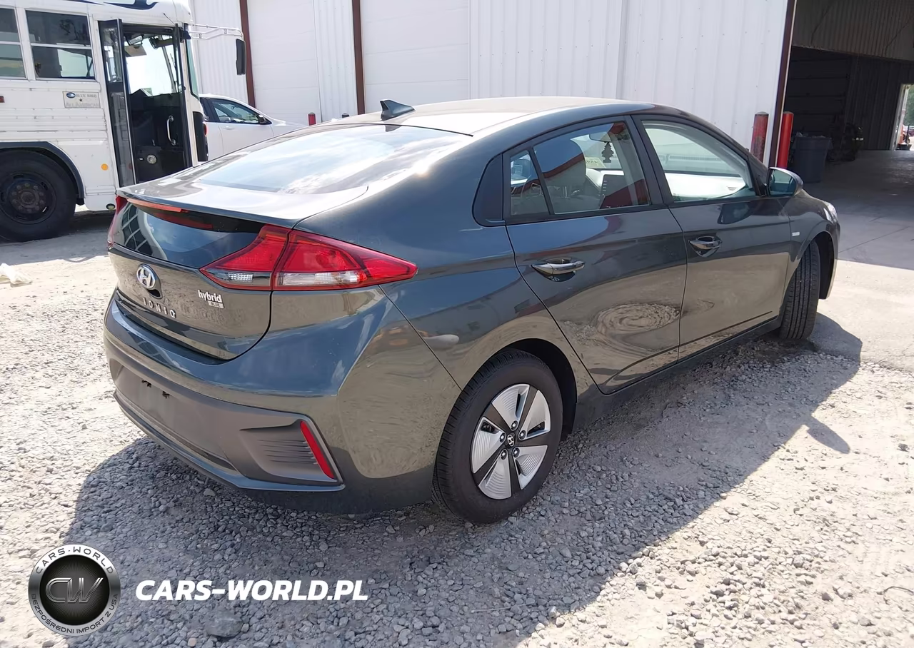 2020 Hyundai Ioniq Hybrid Blue VIN:KMHC65LC0LU217667 - 4