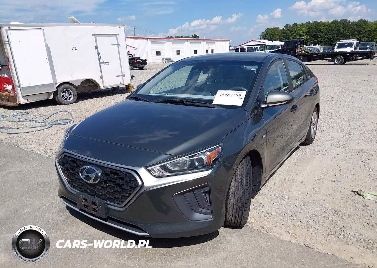 2020 Hyundai Ioniq Hybrid Blue VIN:KMHC65LC0LU217667 - 6
