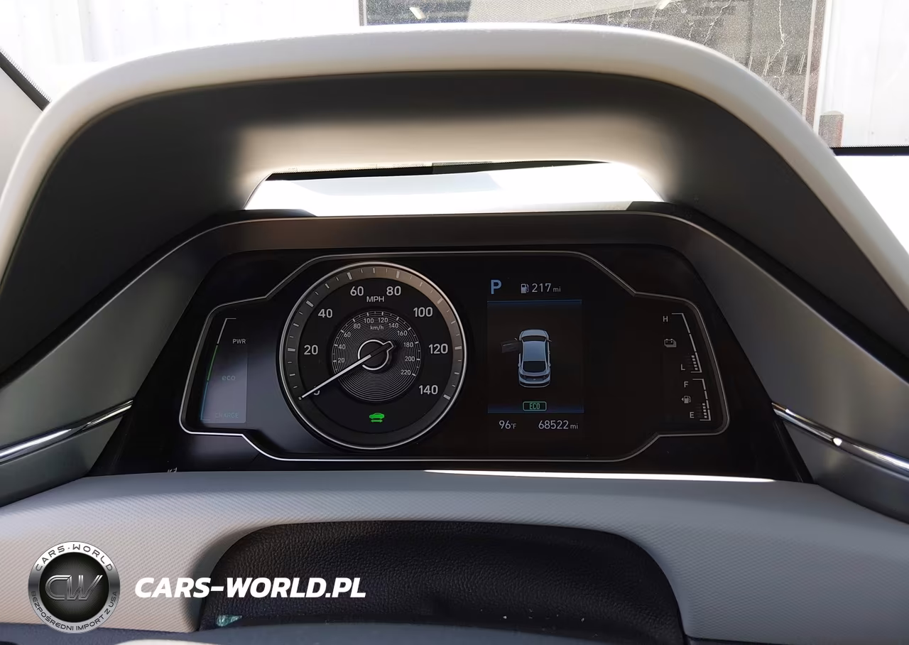 2020 Hyundai Ioniq Hybrid Blue VIN:KMHC65LC0LU217667 - 7
