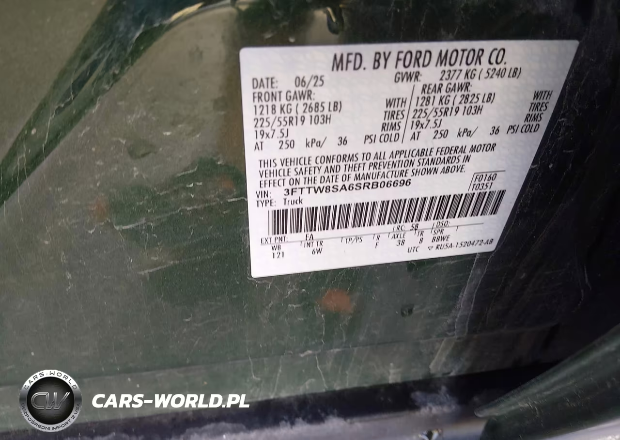 2025 Ford Maverick Lariat VIN:3FTTW8SA6SRB06696 - 9
