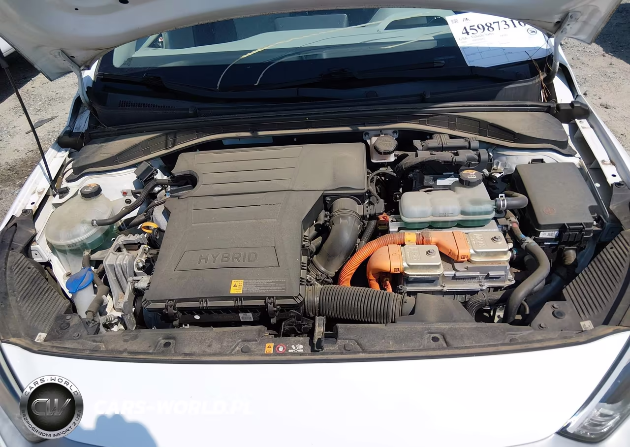 2020 Hyundai Ioniq Hybrid Blue VIN:KMHC65LC4LU219115 - 10
