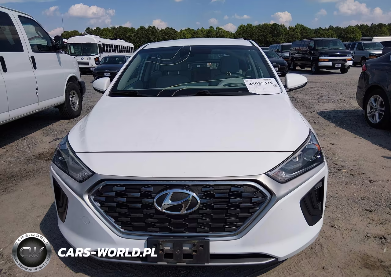 2020 Hyundai Ioniq Hybrid Blue VIN:KMHC65LC4LU219115 - 12