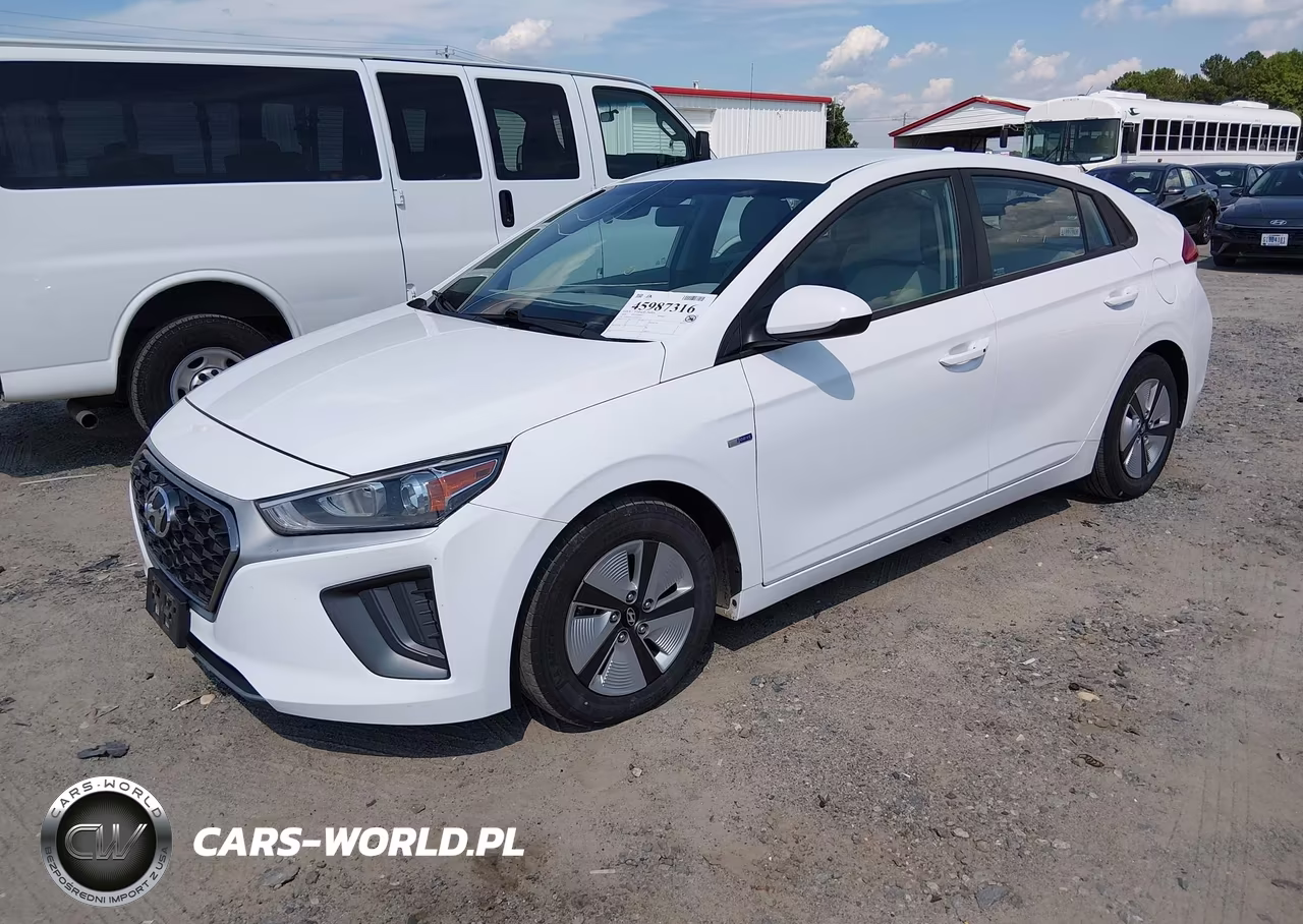 2020 Hyundai Ioniq Hybrid Blue VIN:KMHC65LC4LU219115 - 2
