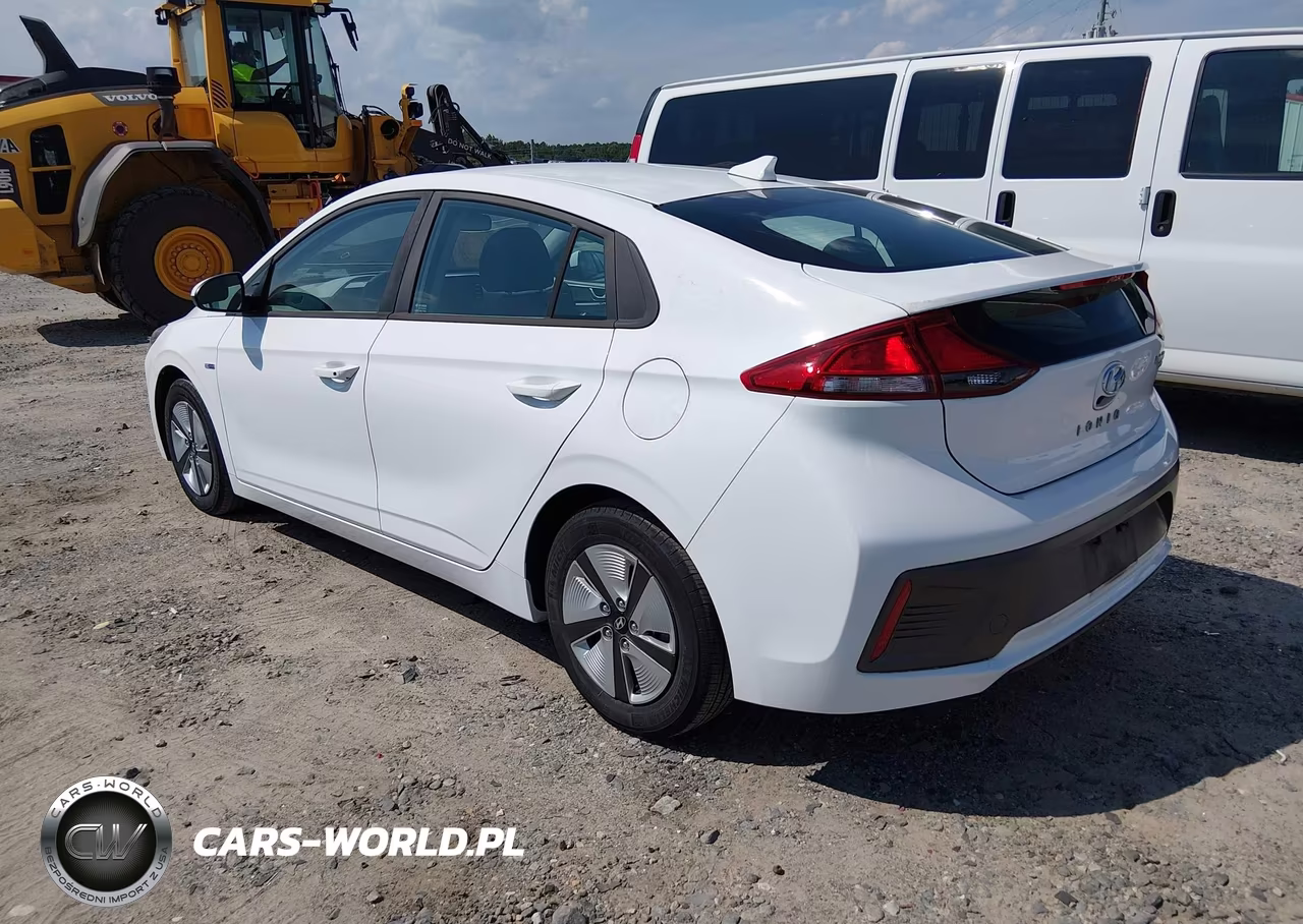 2020 Hyundai Ioniq Hybrid Blue VIN:KMHC65LC4LU219115 - 3