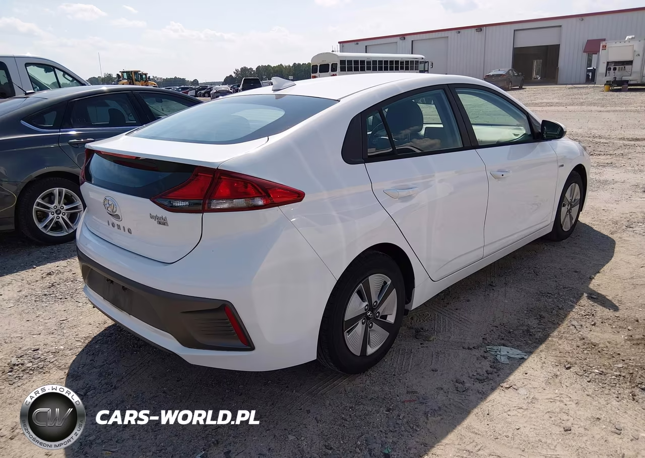 2020 Hyundai Ioniq Hybrid Blue VIN:KMHC65LC4LU219115 - 4