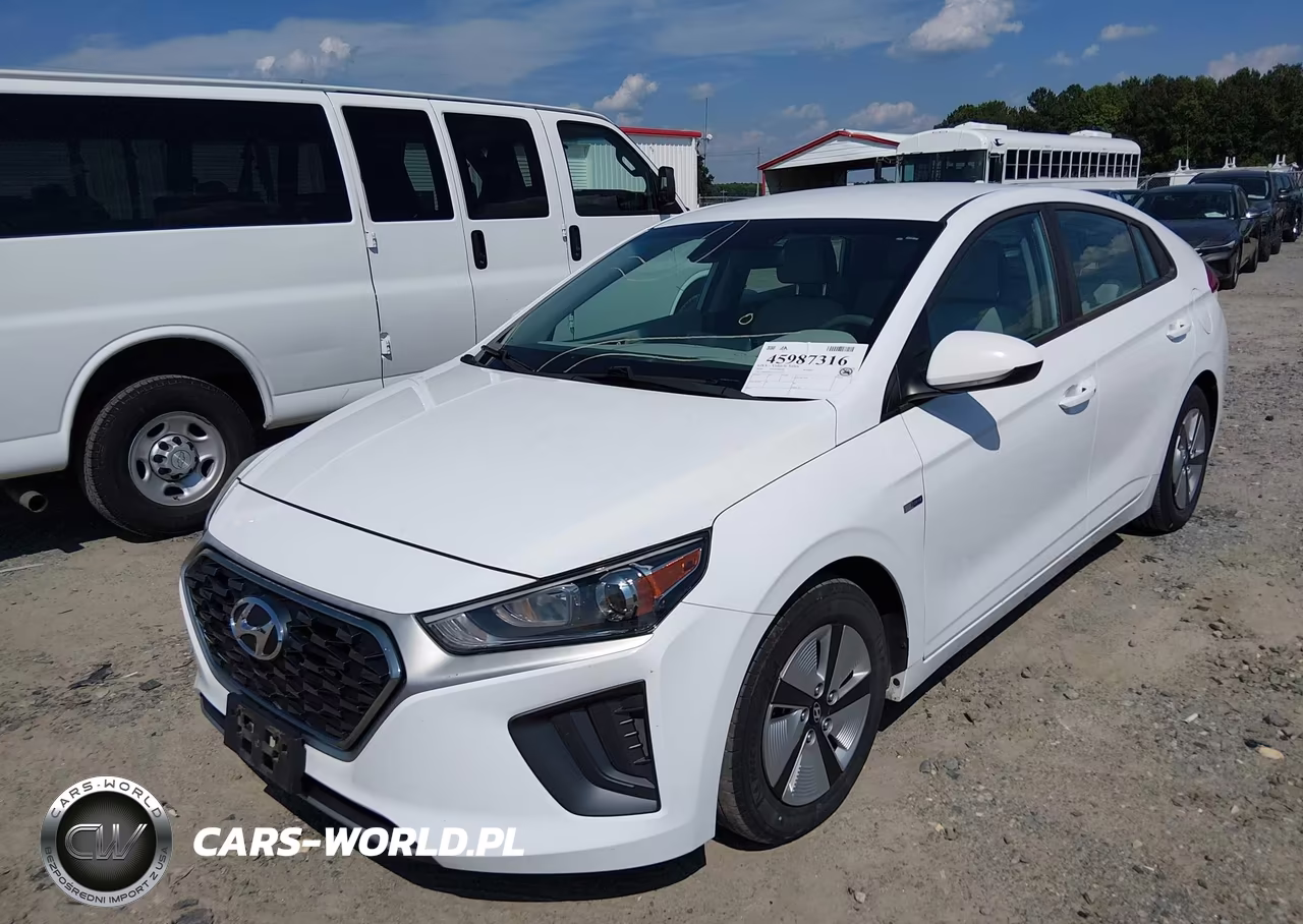2020 Hyundai Ioniq Hybrid Blue VIN:KMHC65LC4LU219115 - 6