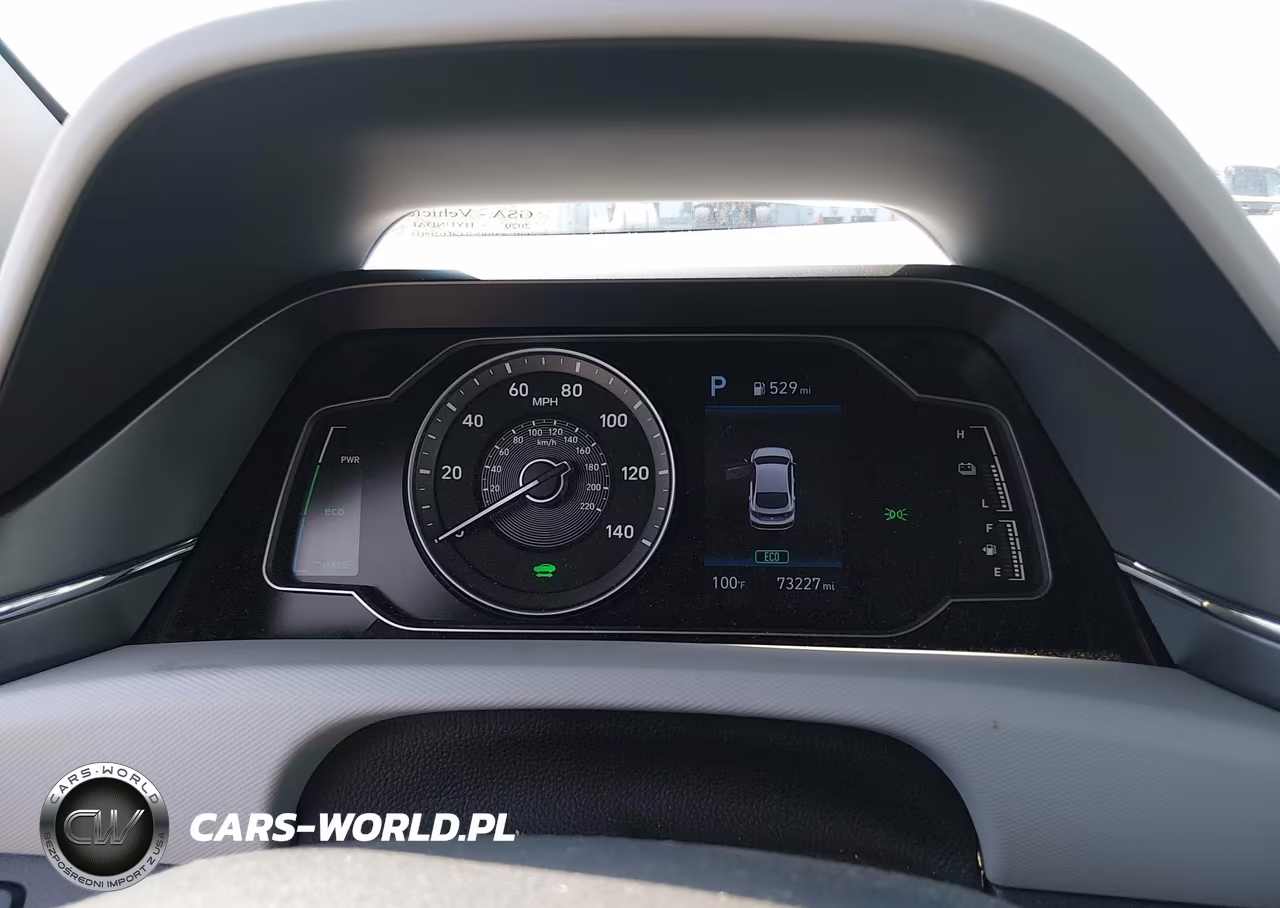 2020 Hyundai Ioniq Hybrid Blue VIN:KMHC65LC4LU219115 - 7