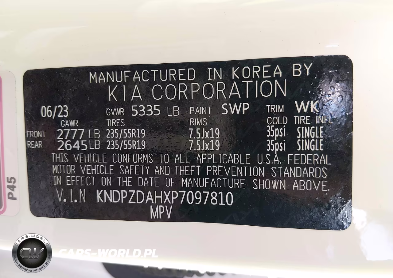 2023 Kia Sportage Plug-In Hybrid X-Line Prestige VIN:KNDPZDAHXP7097810 - 9