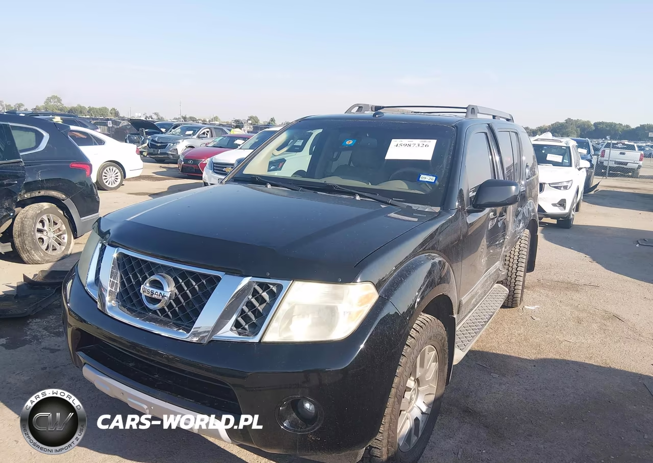 2012 Nissan Pathfinder Le VIN:5N1AR1NB6CC626645 - 2