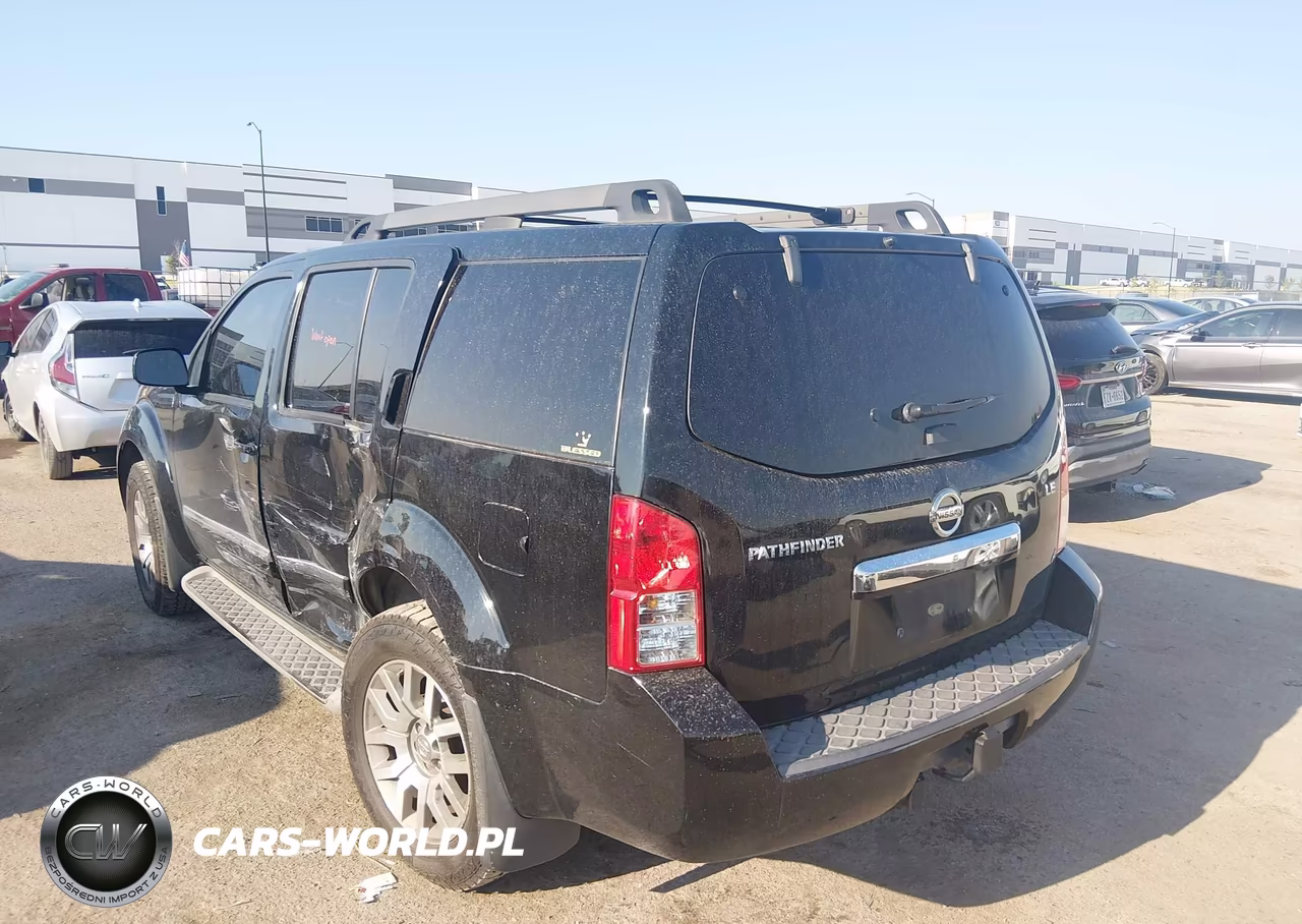 2012 Nissan Pathfinder Le VIN:5N1AR1NB6CC626645 - 3