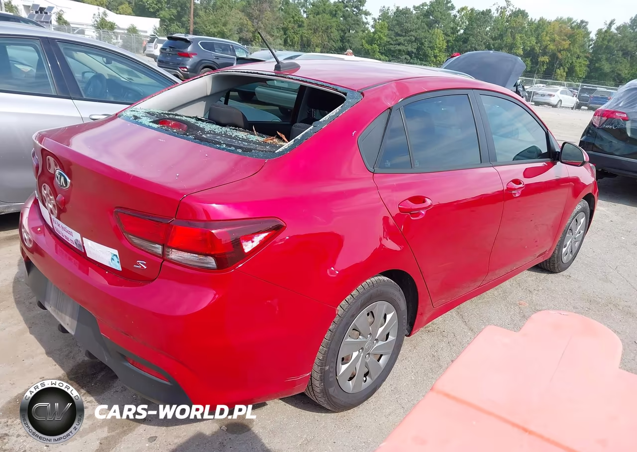 2020 Kia Rio S VIN:3KPA24AD7LE334528 - 4