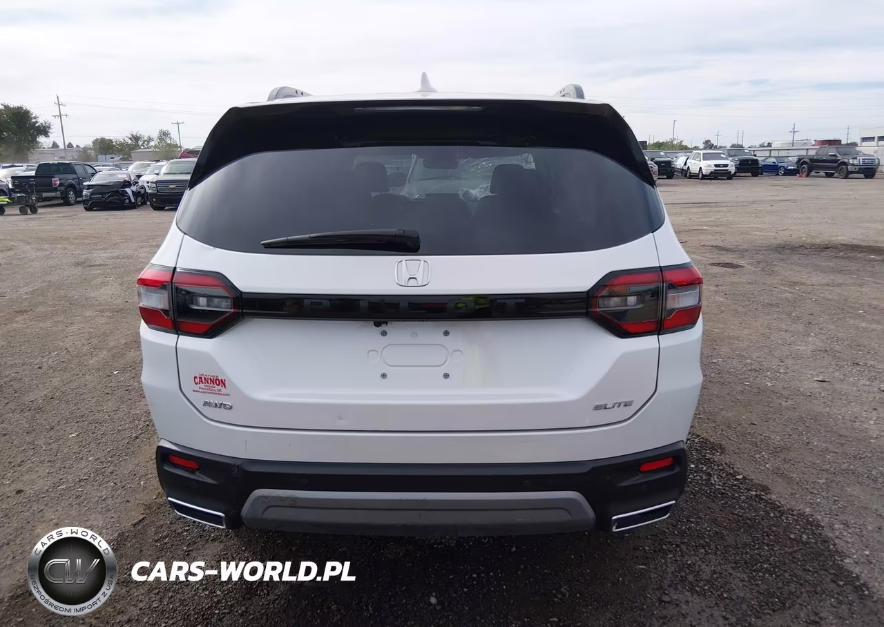 2025 Honda Pilot Elite VIN:5FNYG1H81SB122630 - 17