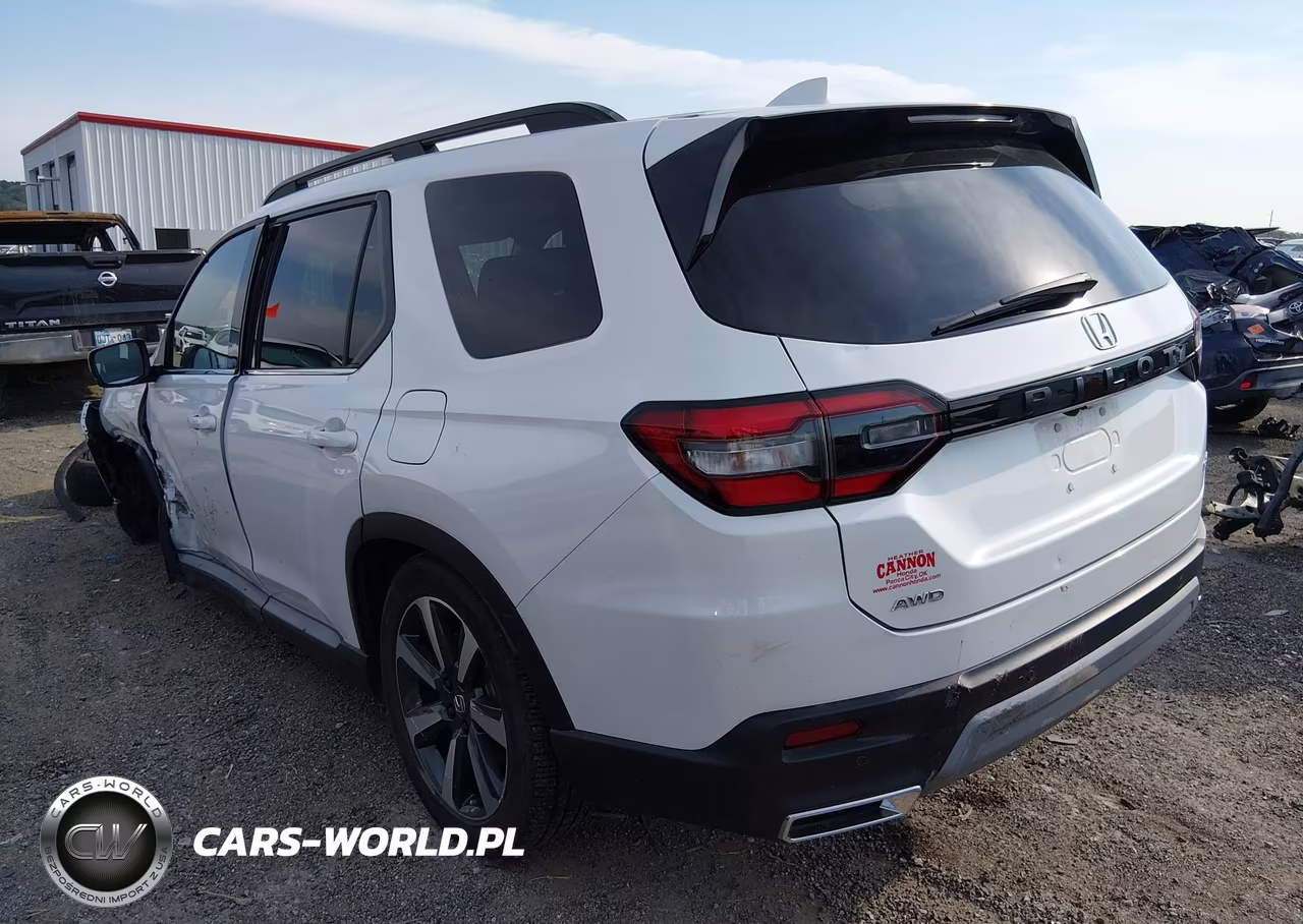 2025 Honda Pilot Elite VIN:5FNYG1H81SB122630 - 3