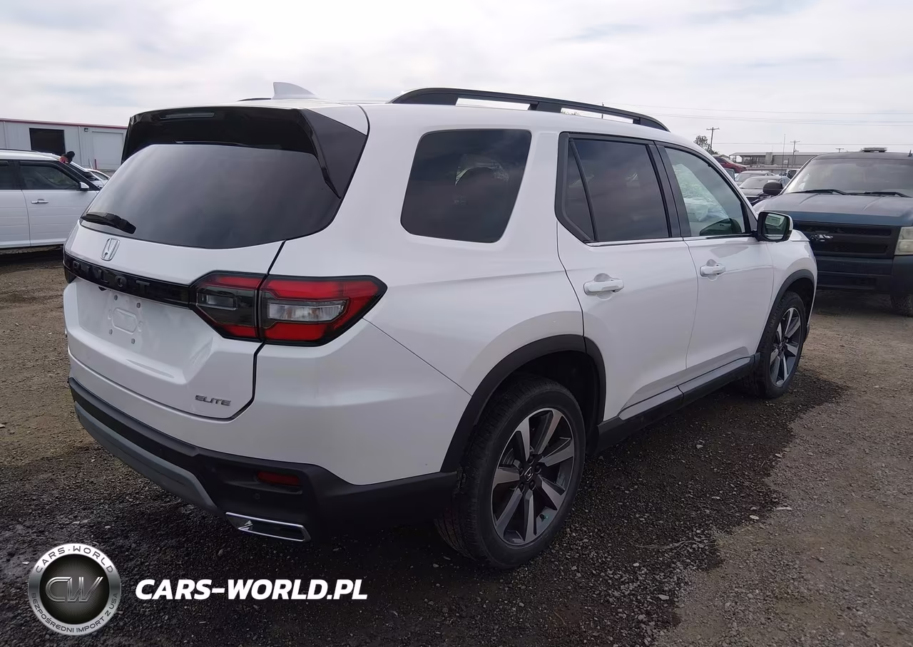 2025 Honda Pilot Elite VIN:5FNYG1H81SB122630 - 4