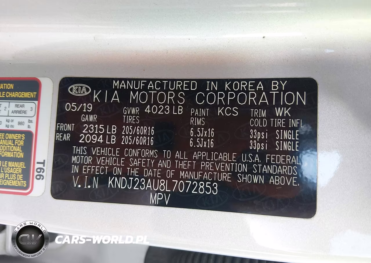 2020 Kia Soul Lx VIN:KNDJ23AU8L7072853 - 9