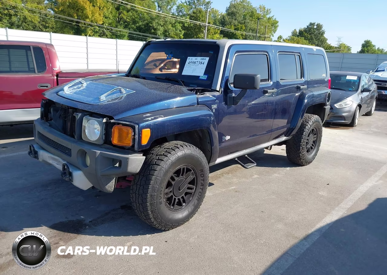 2008 Hummer H3 Suv VIN:5GTEN13E388152333 - 2