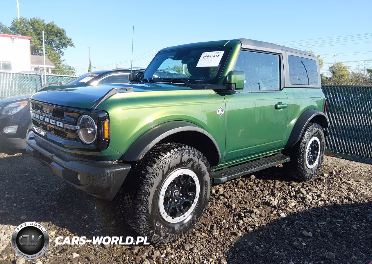 2023 Ford Bronco Outer Banks VIN:1FMDE5CH7PLB22215 - 2