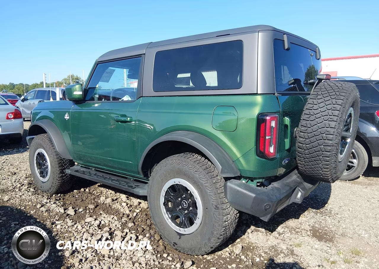 2023 Ford Bronco Outer Banks VIN:1FMDE5CH7PLB22215 - 3