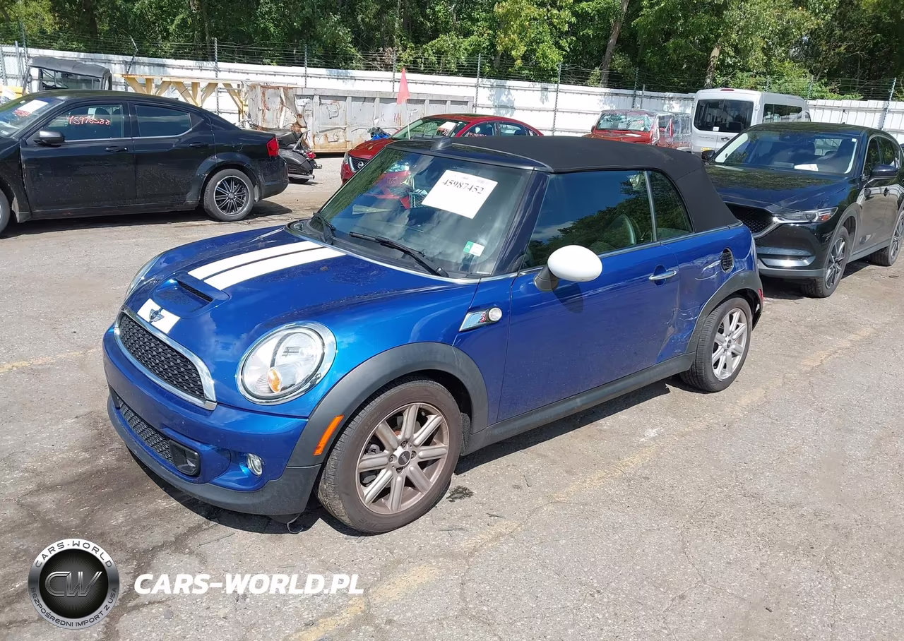 2015 Mini Convertible Cooper S VIN:WMWZP3C57F2A91289 - 2