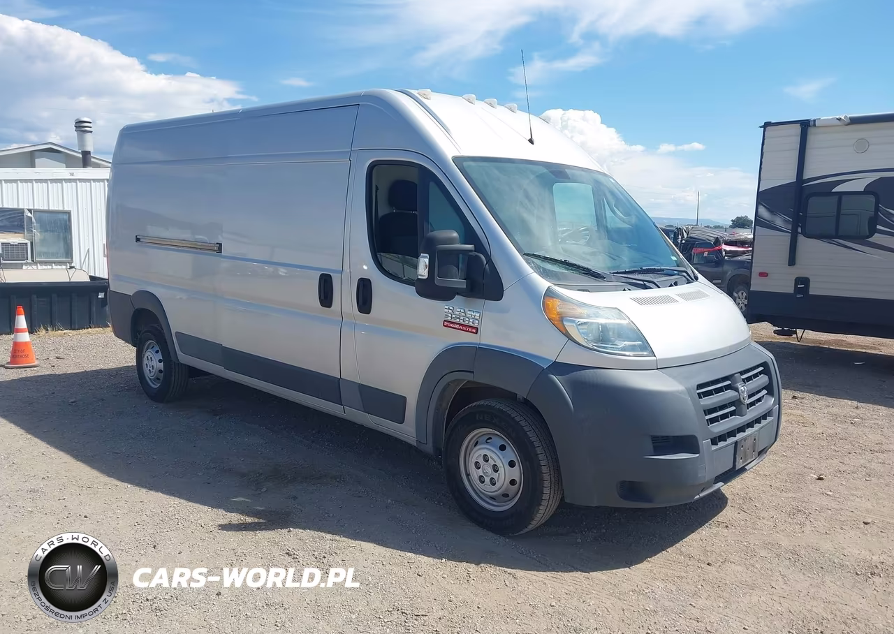2018 Ram Promaster 3500 High Roof 159 Wb VIN:3C6URVHG3JE153669 - 1