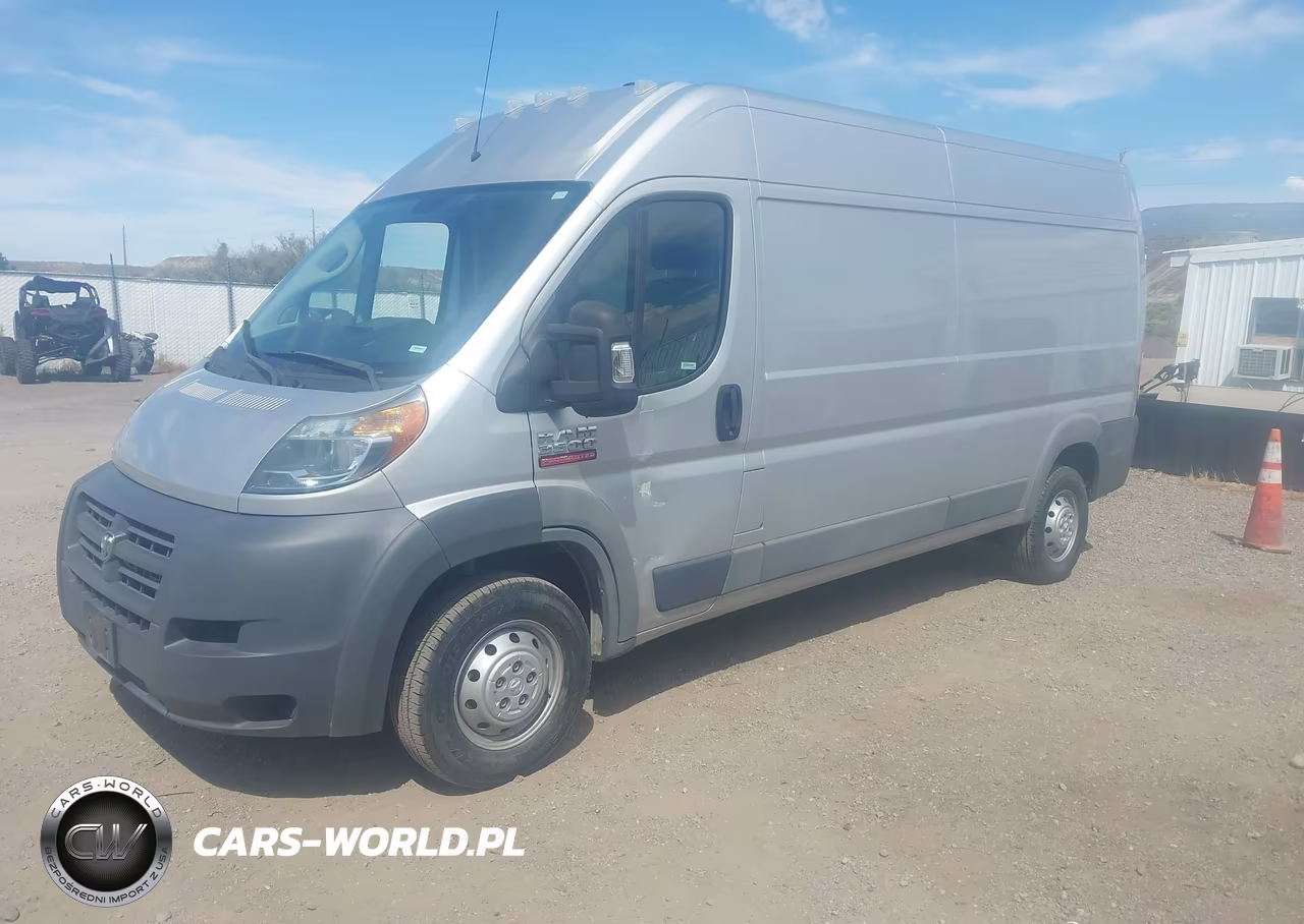 2018 Ram Promaster 3500 High Roof 159 Wb VIN:3C6URVHG3JE153669 - 2