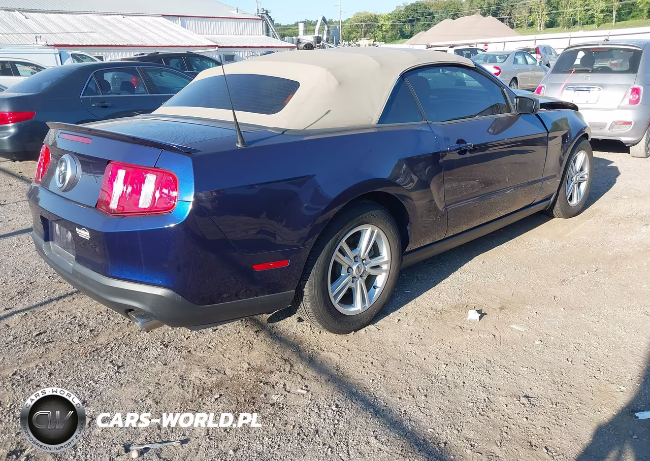 2012 Ford Mustang V6 VIN:1ZVBP8EM7C5257823 - 4