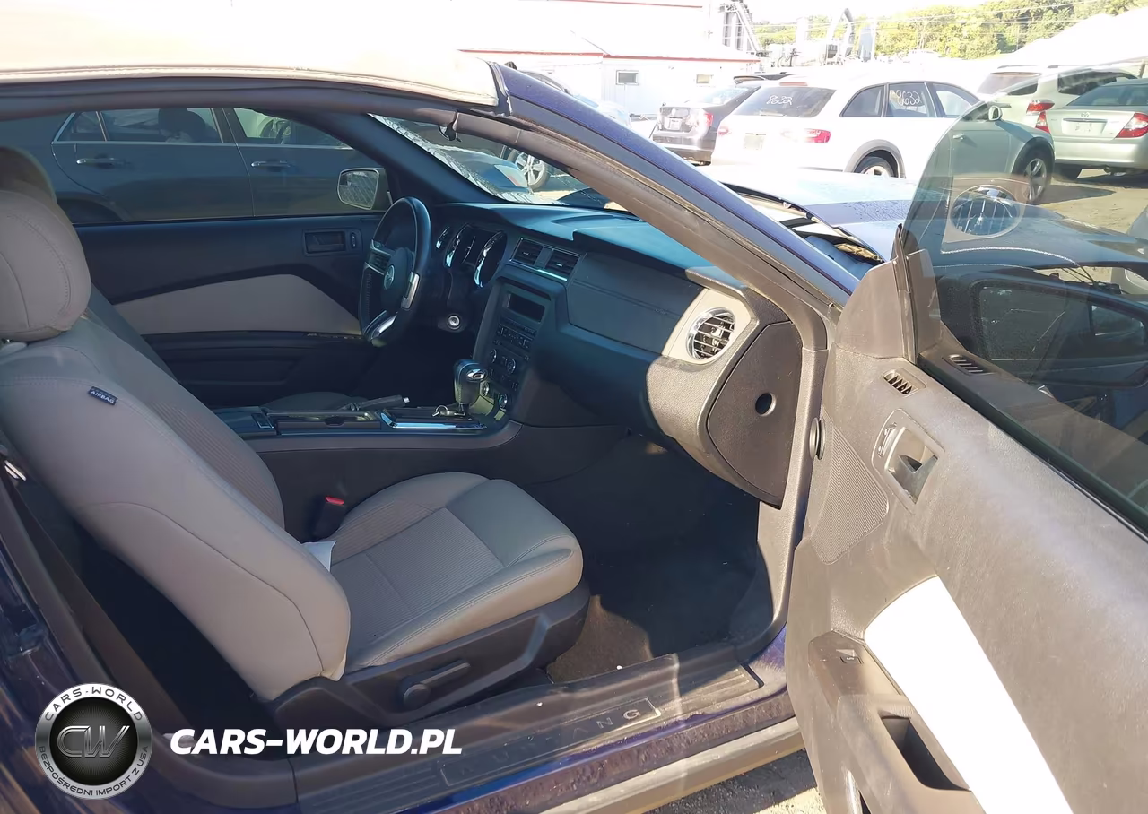 2012 Ford Mustang V6 VIN:1ZVBP8EM7C5257823 - 5