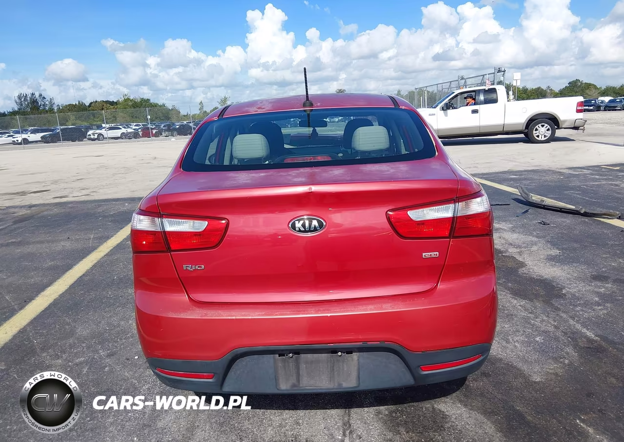 2015 Kia Rio Lx VIN:KNADM4A34F6506973 - 16