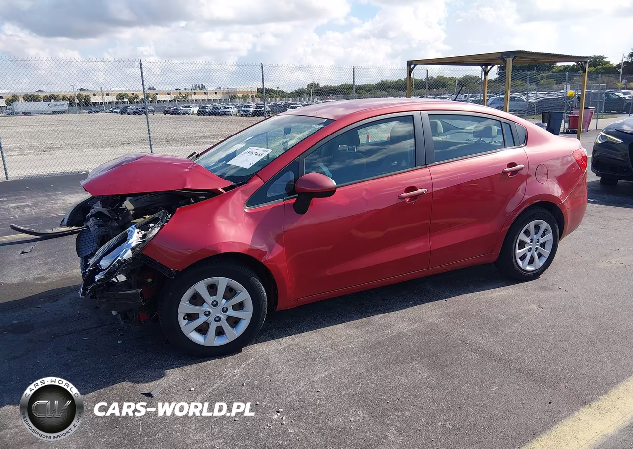 2015 Kia Rio Lx VIN:KNADM4A34F6506973 - 2