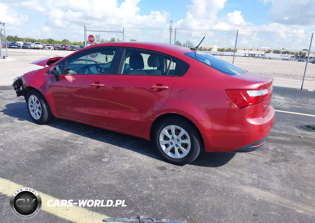 2015 Kia Rio Lx VIN:KNADM4A34F6506973 - 3
