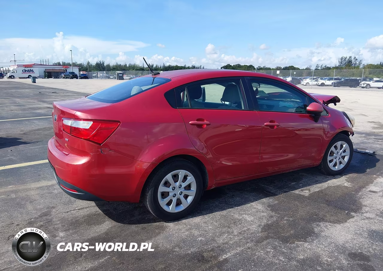 2015 Kia Rio Lx VIN:KNADM4A34F6506973 - 4