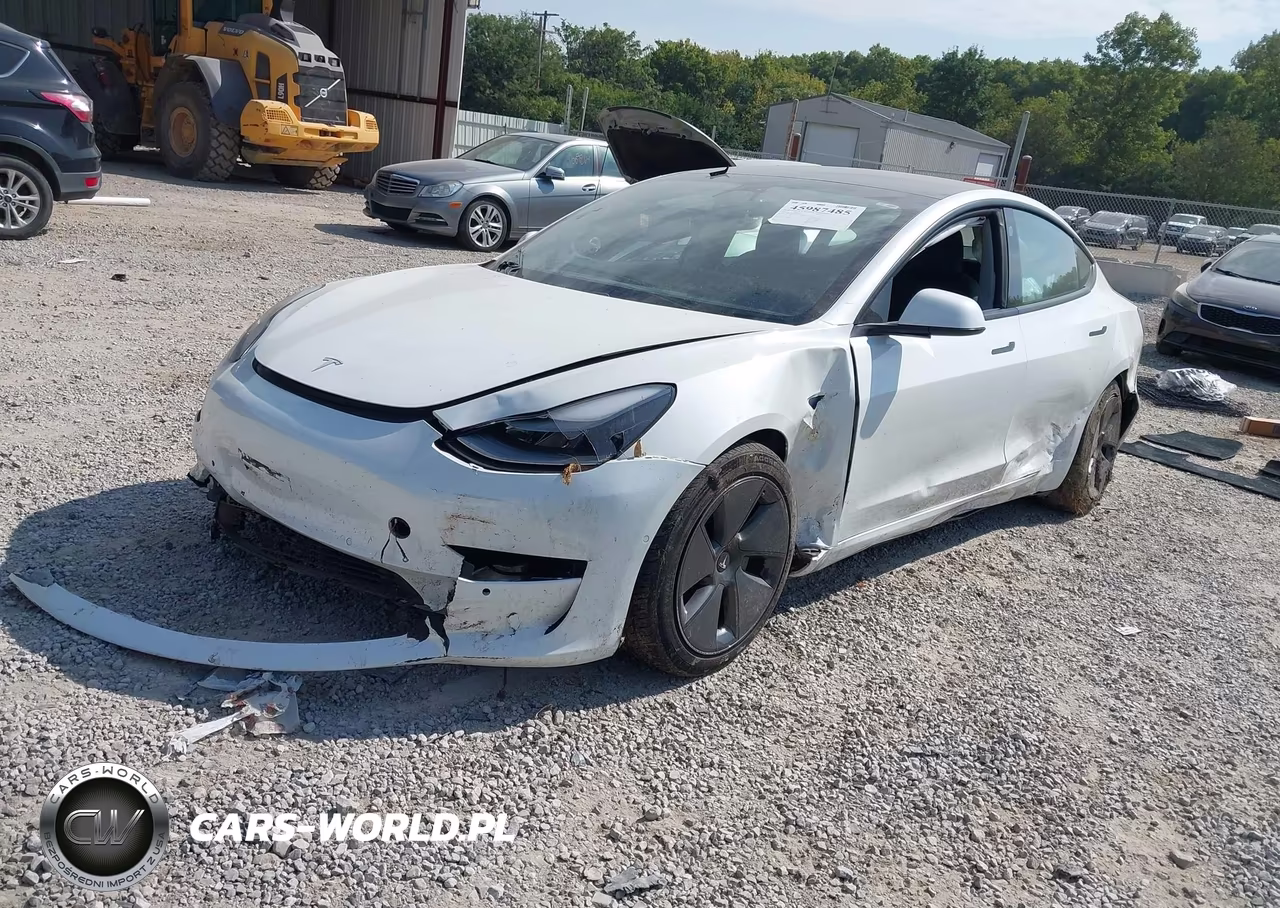 2021 Tesla Model 3 Long Range Dual Motor All-Wheel Drive VIN:5YJ3E1EB7MF049556 - 2