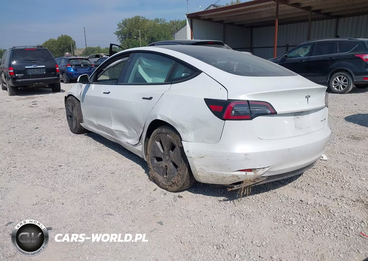 2021 Tesla Model 3 Long Range Dual Motor All-Wheel Drive VIN:5YJ3E1EB7MF049556 - 3