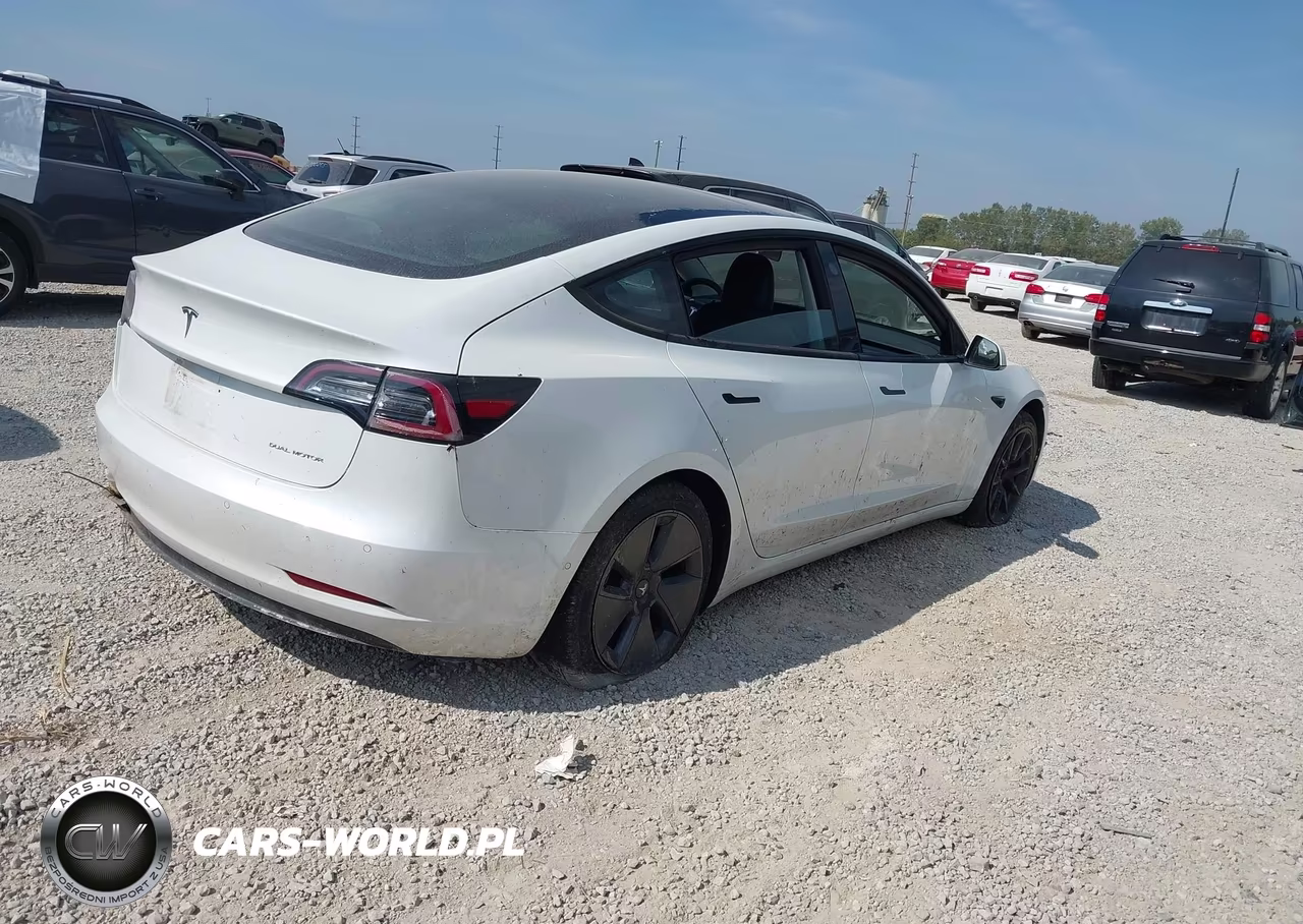 2021 Tesla Model 3 Long Range Dual Motor All-Wheel Drive VIN:5YJ3E1EB7MF049556 - 4