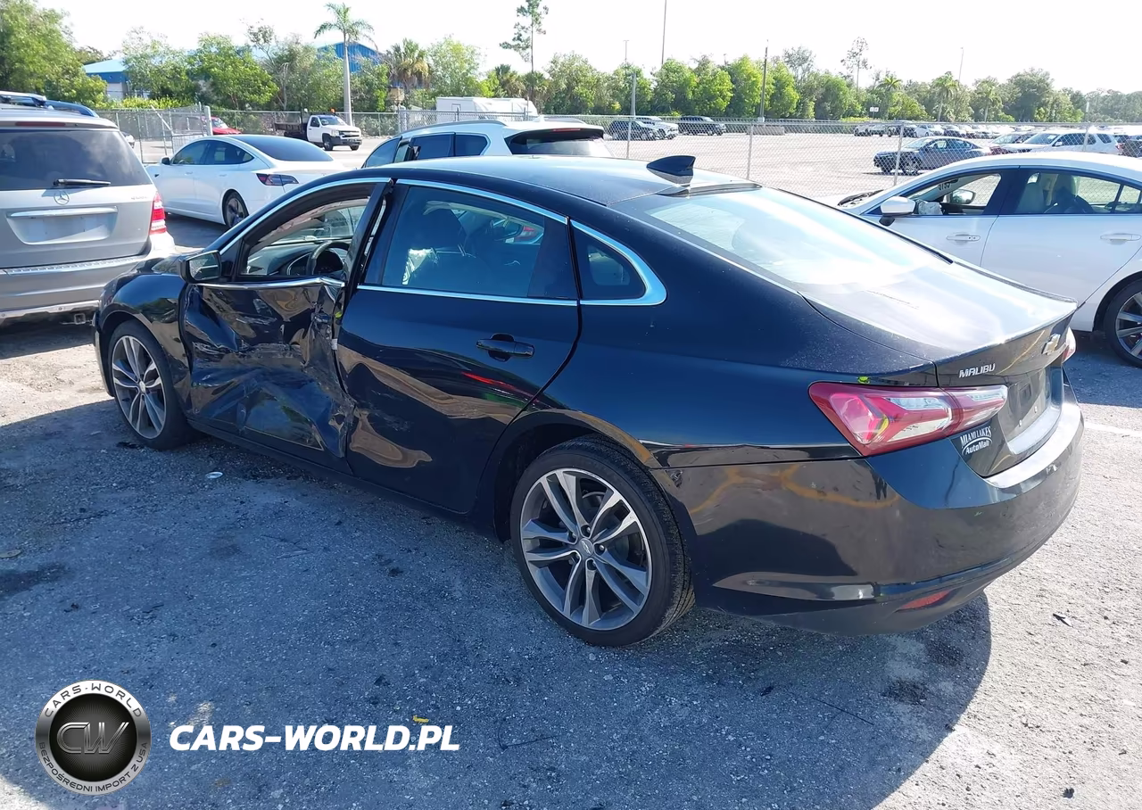 2021 Chevrolet Malibu Fwd Lt VIN:1G1ZD5ST3MF072564 - 3