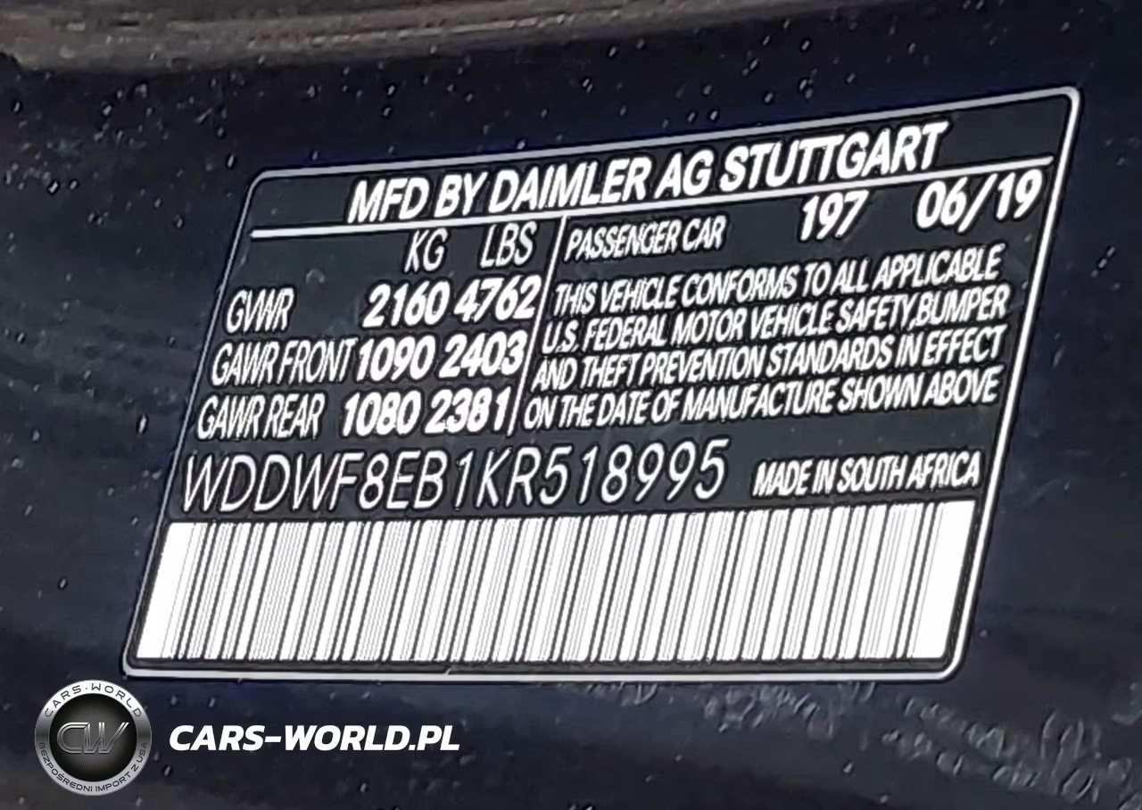 2019 Mercedes-Benz C 300 4Matic VIN:WDDWF8EB1KR518995 - 9