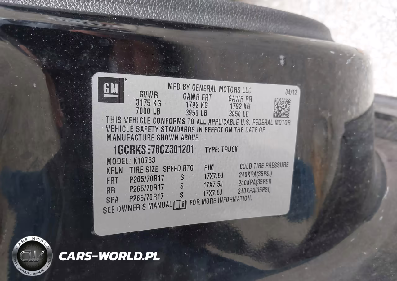 2012 Chevrolet Silverado 1500 Lt VIN:1GCRKSE78CZ301201 - 9