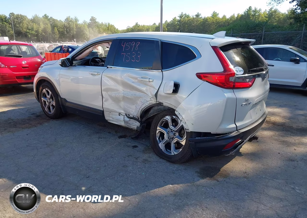 2018 Honda Cr-V Ex-L-Ex-L Navi VIN:5J6RW2H86JL005953 - 3