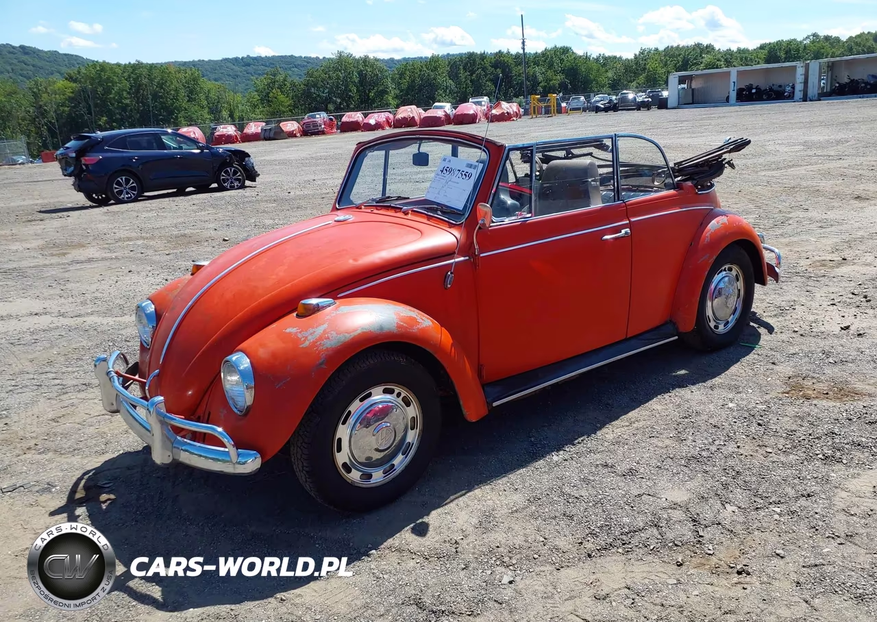 1967 Volkswagen Beetle Convertible VIN:1157787386 - 2