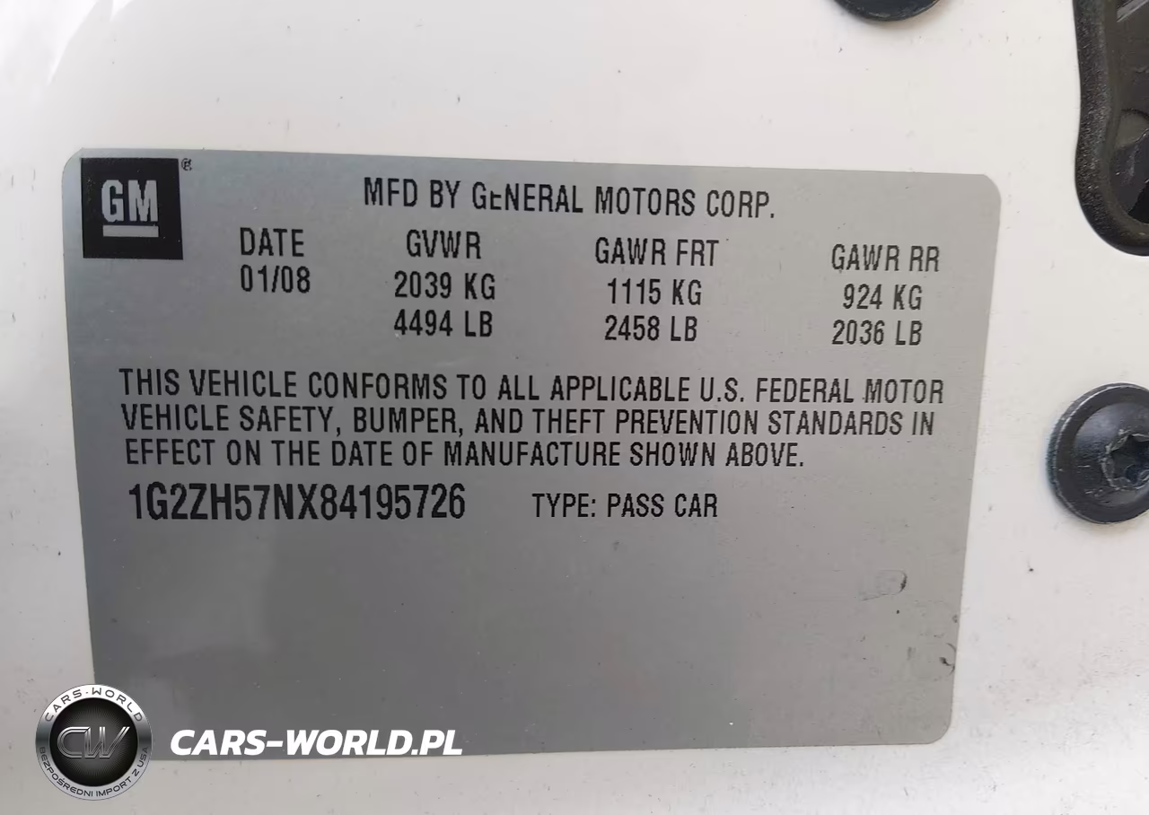 2008 Pontiac G6 Gt VIN:1G2ZH57NX84195726 - 9