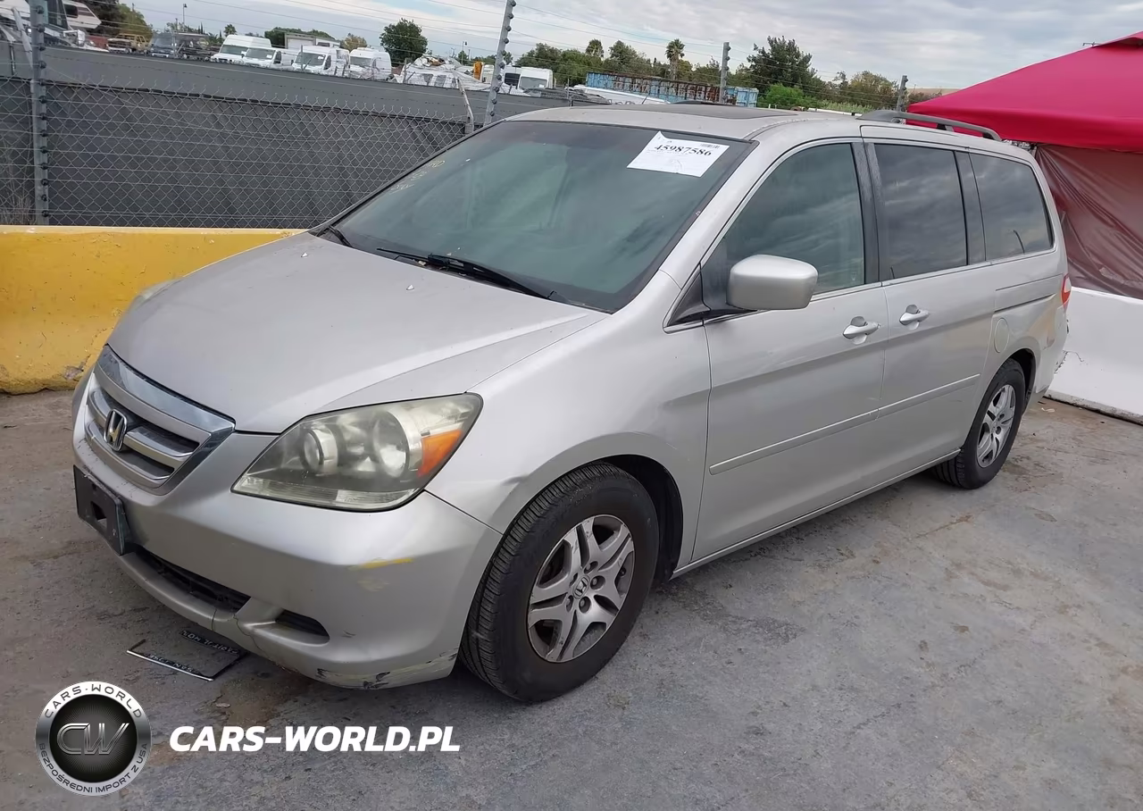 2006 Honda Odyssey Ex-L VIN:5FNRL38706B449173 - 2