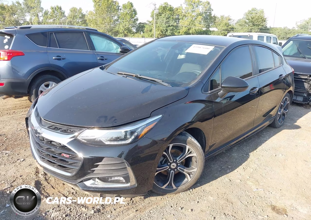 2019 Chevrolet Cruze Lt VIN:3G1BE6SM0KS606724 - 2