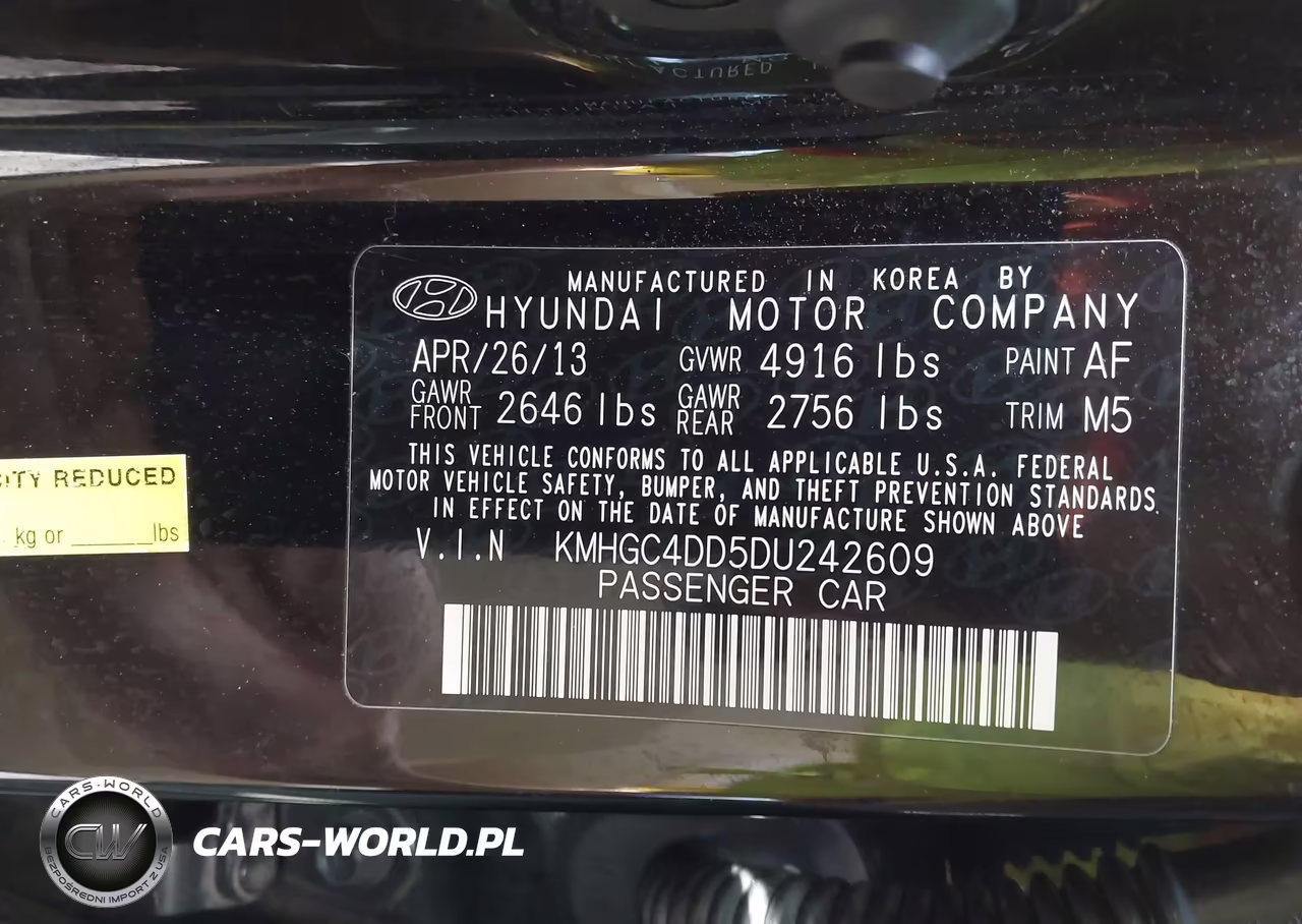 2013 Hyundai Genesis 3.8 VIN:KMHGC4DD5DU242609 - 9