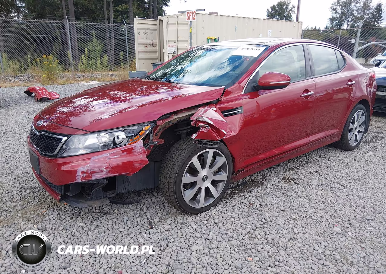2012 Kia Optima Sx VIN:5XXGR4A6XCG081879 - 2