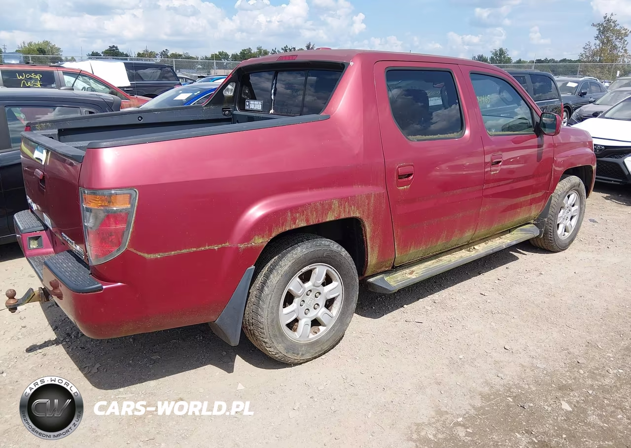 2006 Honda Ridgeline Rtl VIN:2HJYK16586H521845 - 4