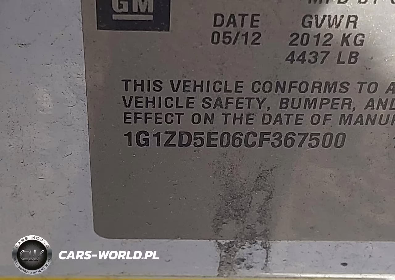 2012 Chevrolet Malibu 2Lt VIN:1G1ZD5E06CF367500 - 9
