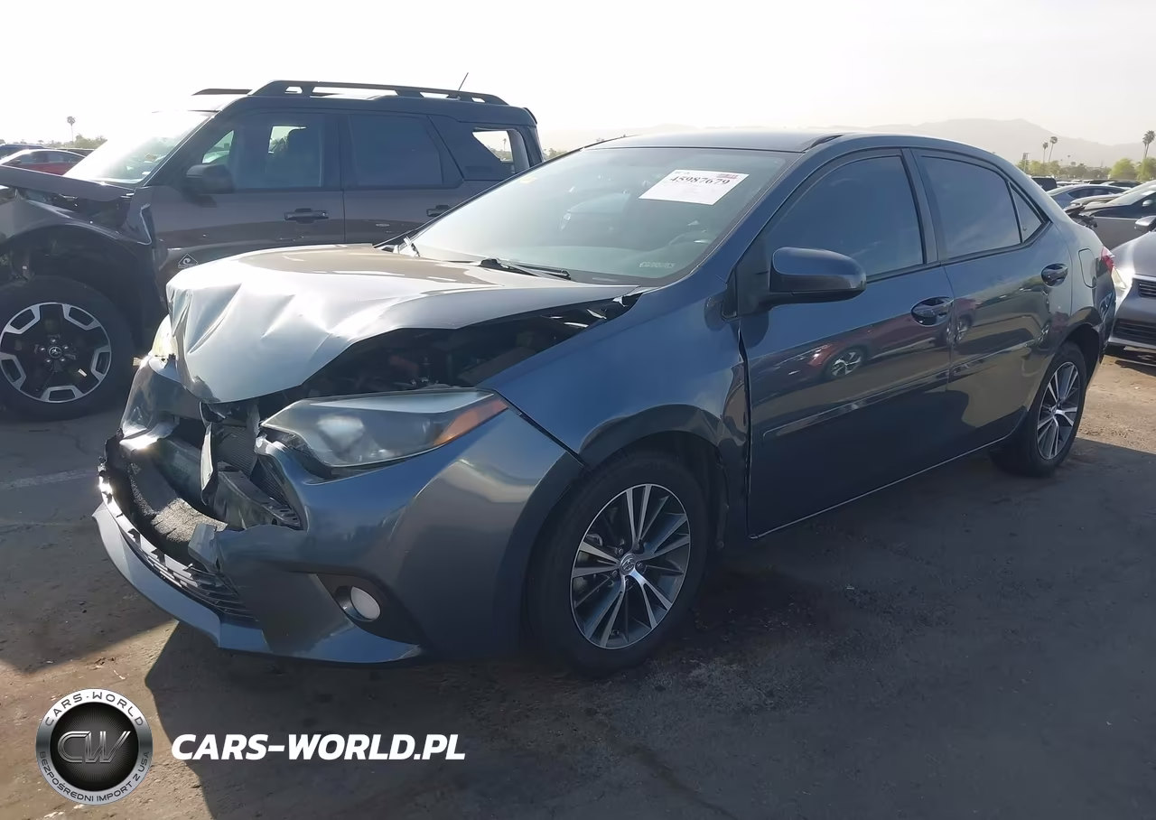 2016 Toyota Corolla Le Plus VIN:2T1BURHE5GC624278 - 2